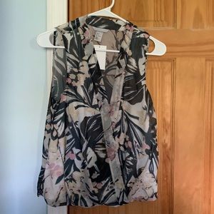 Floral printed blouse